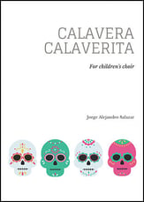 Calavera calaverita Two-Part choral sheet music cover